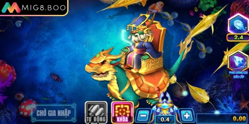 Bắn Cá Long Vương – Siêu Phẩm Đại Dương Đầy Phần Thưởng 2 Các loại súng nổi bật trong Bắn cá Long Vương