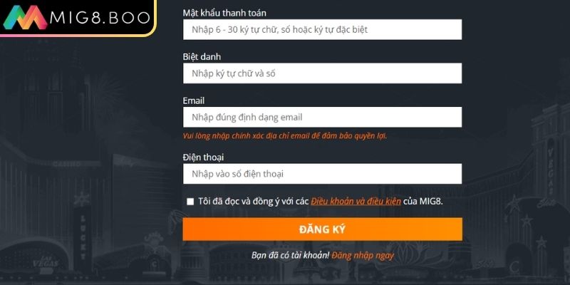 Đăng ký MIG8 – Hướng Dẫn Thao Tác Chi Tiết Cho Người Mới 1 Điều kiện đăng ký MIG8