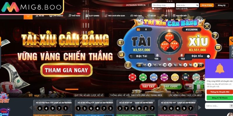 Đăng nhập MIG8 – Hướng Dẫn Chi Tiết Cho Người Mới Bắt Đầu 1 Truy cập trang chủ chính thức
