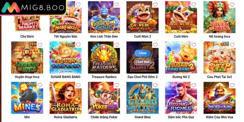 FC Nổ Hũ Khám Phá Thế Giới Quay Hũ Cổng Game Uy Tín Tại MIG8 2 Các tựa game nổi bật sảnh FC nổ hũ