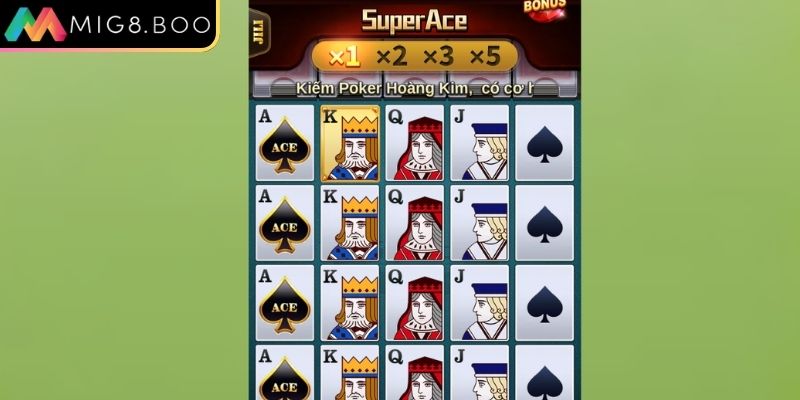 Super Ace Nổ Hũ Siêu Phẩm Game Nổ Hũ Đang Gây Sốt Tại MIG8 3 Quan sát quay hũ và phân tích